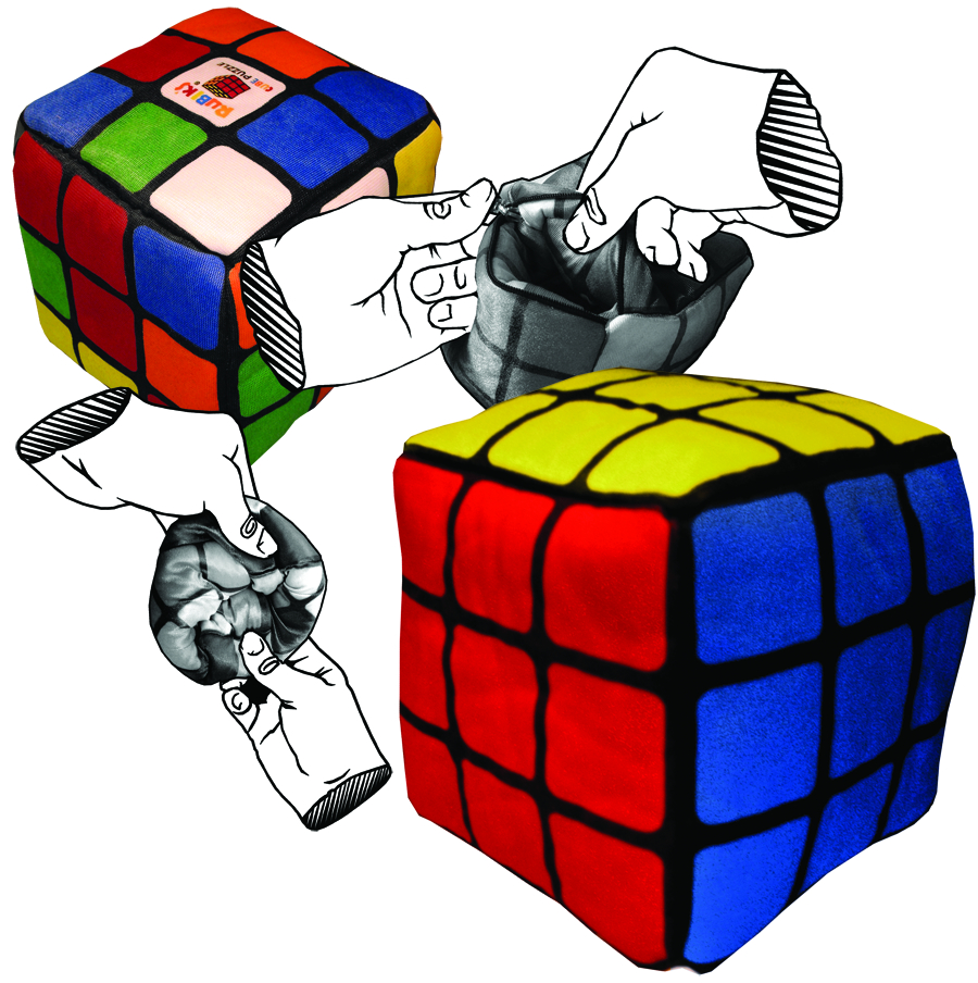 Прикольный кубик Рубика