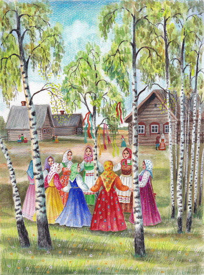 Праздник Семик (95 изображений)