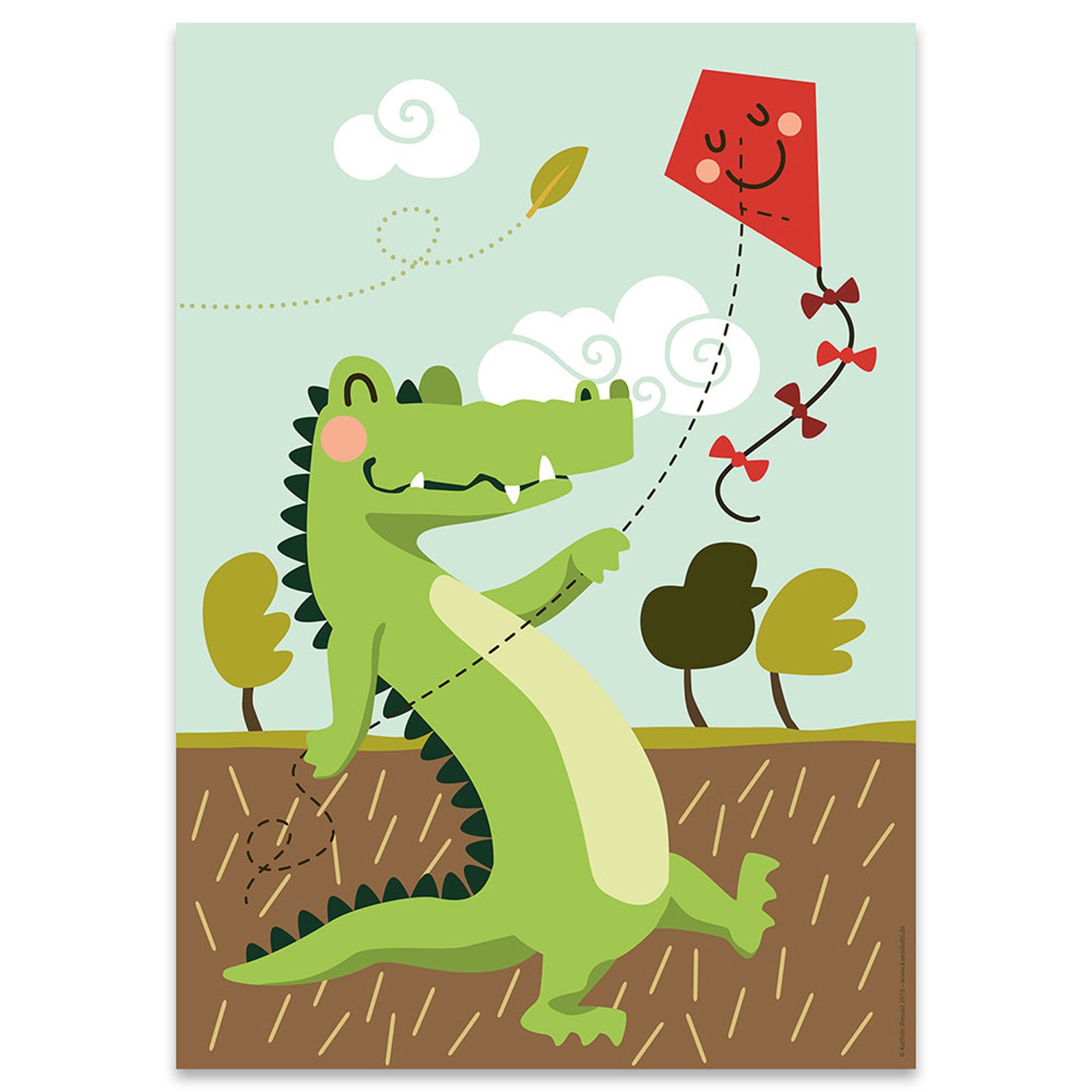 Крокодил Постер