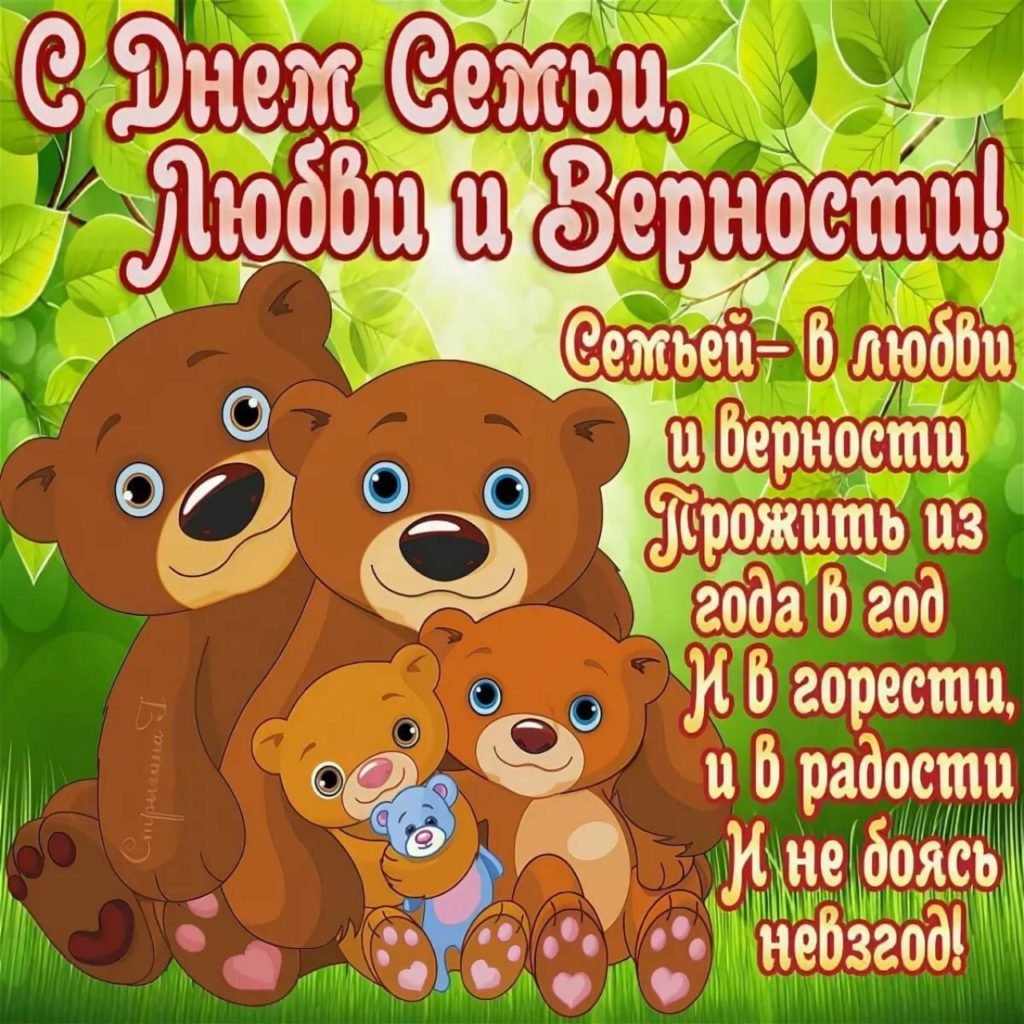 День семьи, любви и верности (63 изображения)