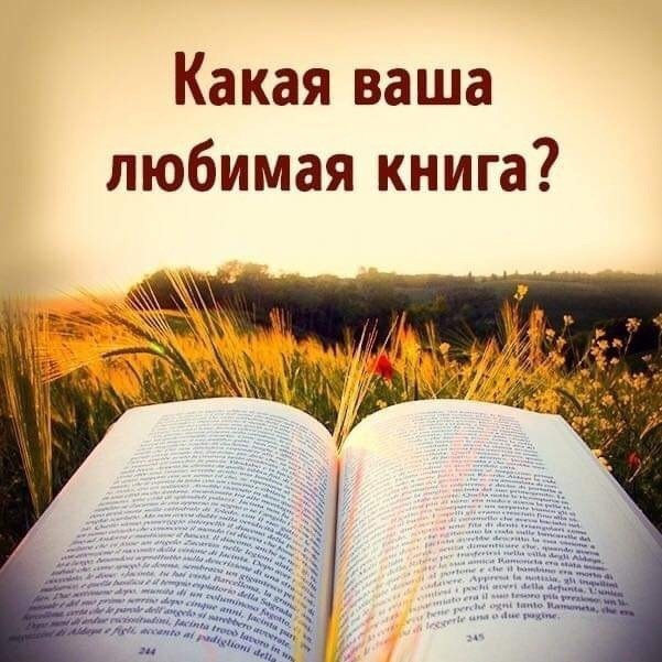 Картинка моя любимая книга