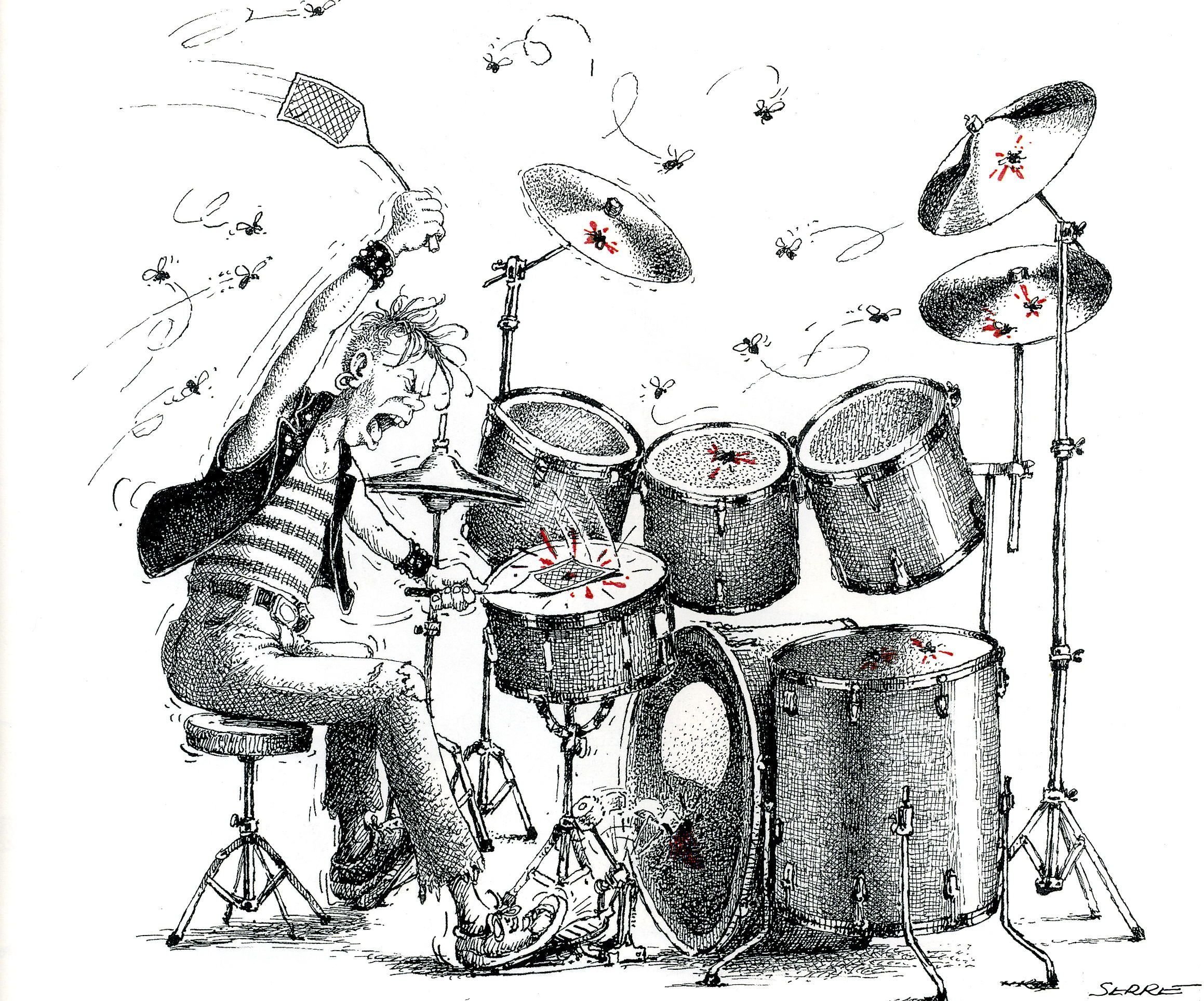 Песни веселый барабанщик. Прикольный барабанщик. С днём рождения барабанщику. Карикатуры на музыкантов. Рисунок на музыкальную тему.